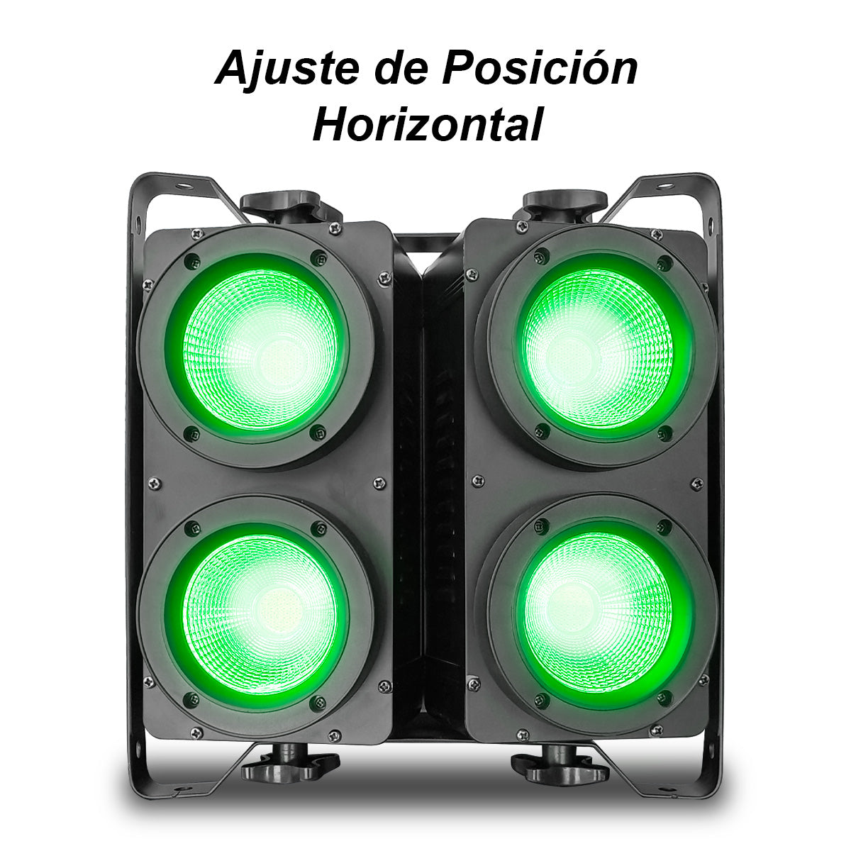 Mini Blinder Con Case 4 Leds De 100w Rgb By Steelpro