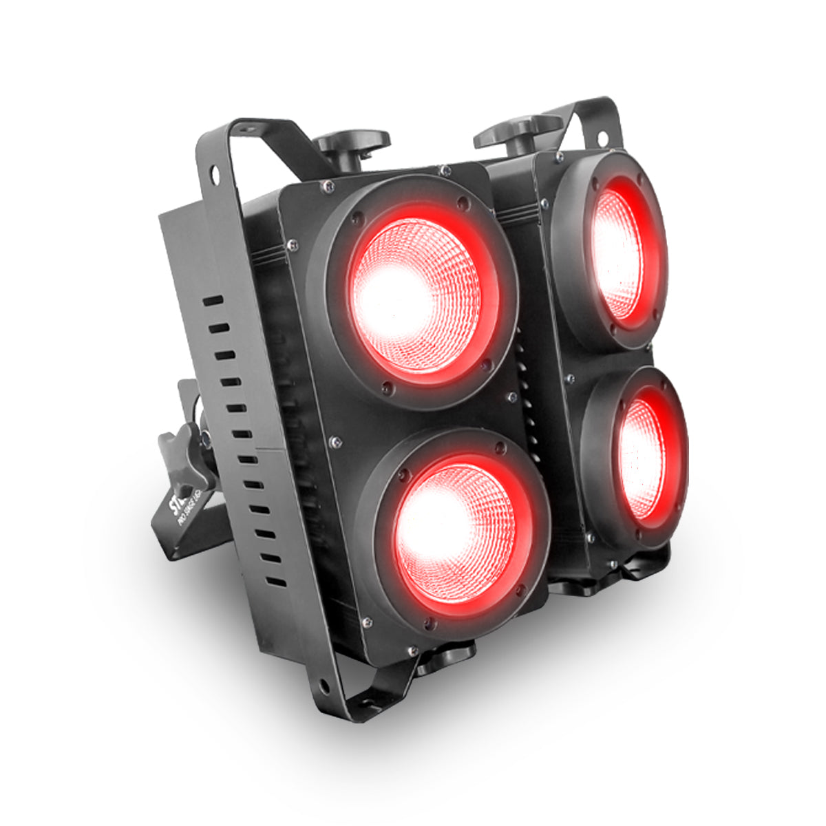 Mini Blinder Con Case 4 Leds De 100w Rgb By Steelpro