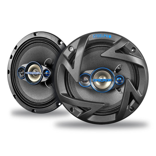 Par De Bocina De 6.5 4 Vias Full Range Omicron By Steelpro Negro
