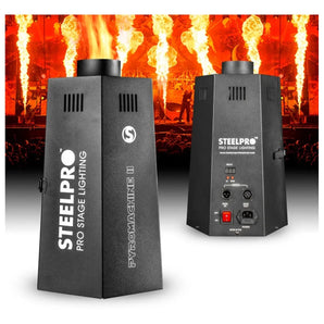 Maquina De Fuego Dmx 200w Lanza Llamas Steelpro