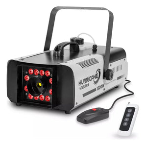 Maquina De Humo 1500w Control Inalámbrico Steelpro Hurricane Color Negro