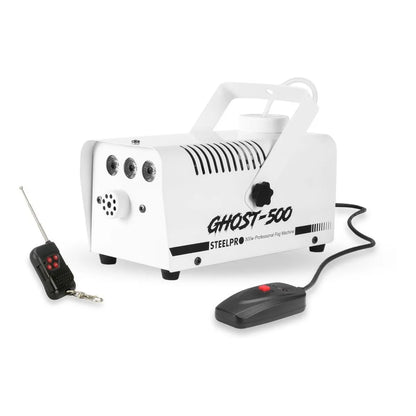 Maquina De Humo 500w + 1 Litro Liquido Ultra Niebla Steelpro