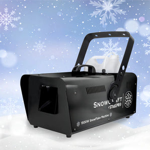 Maquina De Nieve Artificial 1500w,cntrl Inalámbrico,steelpro