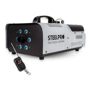 Maquina Humo Dmx 1200w Led Rgb Control Inalambrico Steelpro