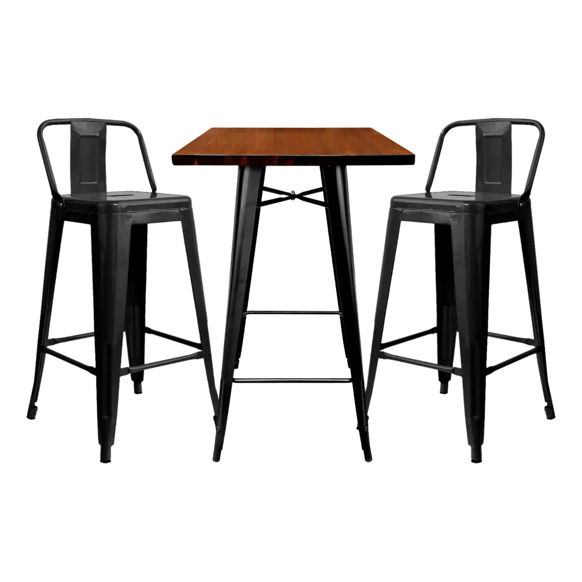 Mesa Tolix Metalica Periquera Alta Restaurante Bar Bellair