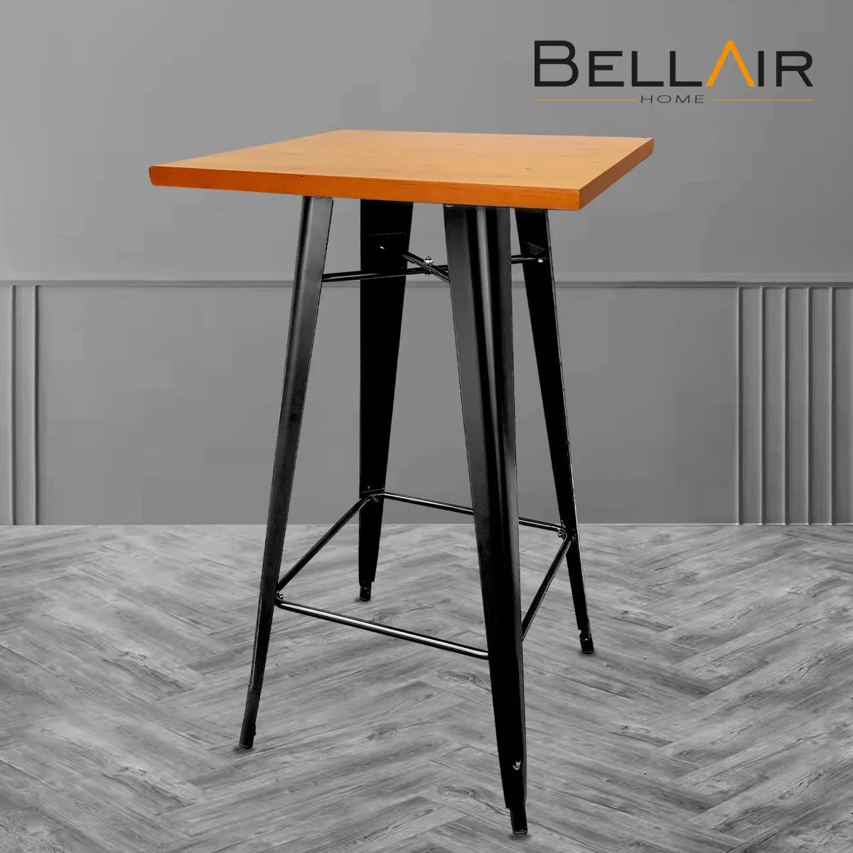 Mesa Tolix Metalica Periquera Alta Restaurante Bar Bellair