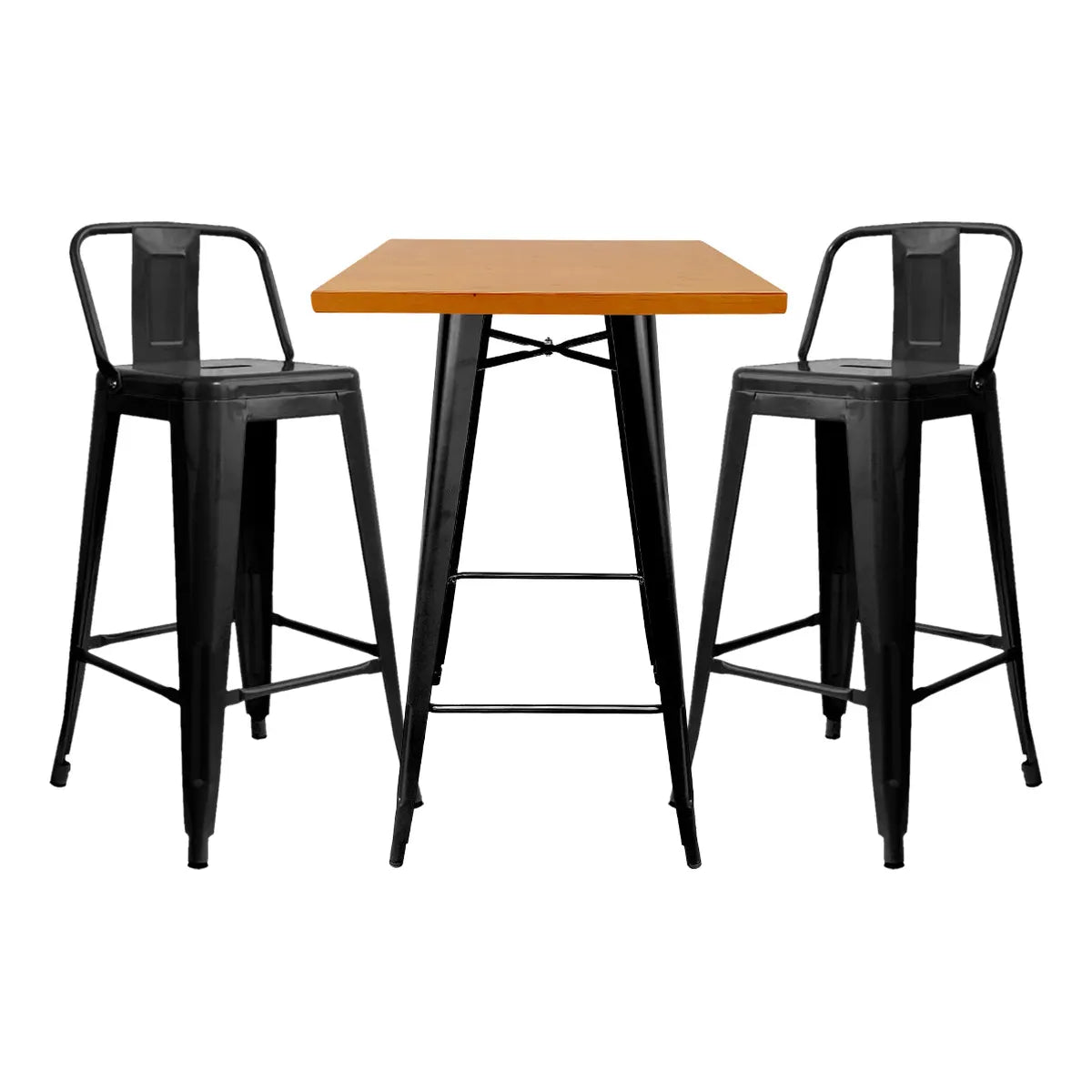 Mesa Tolix Metalica Periquera Alta Restaurante Bar Bellair