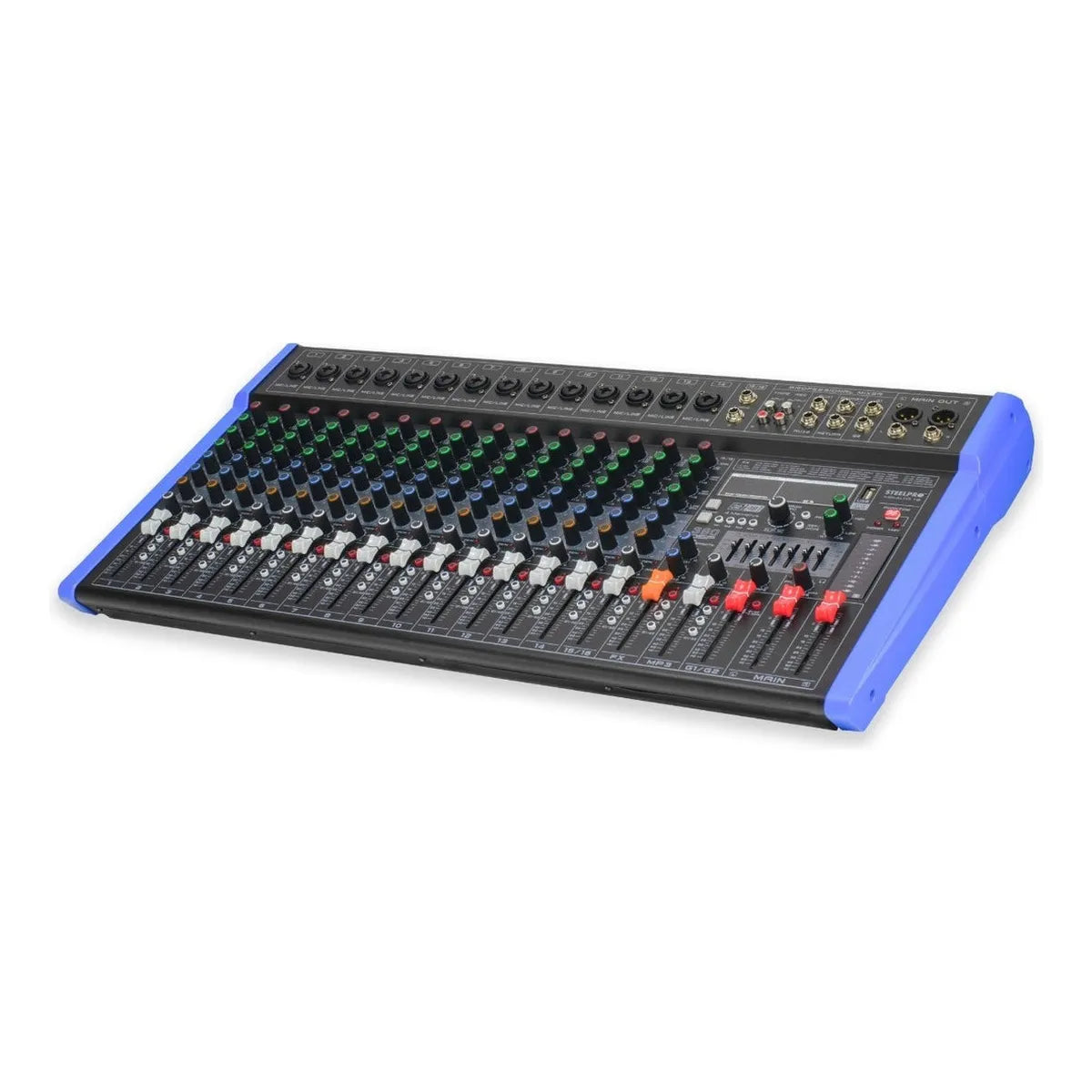 Mezcladora Audio Profesional 380-dsp Mix-alto 16 By Steelpro