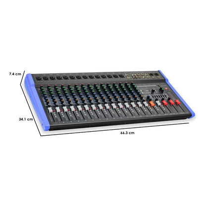 Mezcladora Audio Profesional 380-dsp Mix-alto 16 By Steelpro