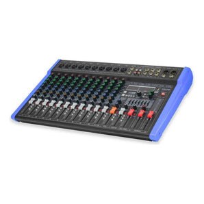 Mezcladora Profesional 12 Canales Bluetooth Eqz Steelpro