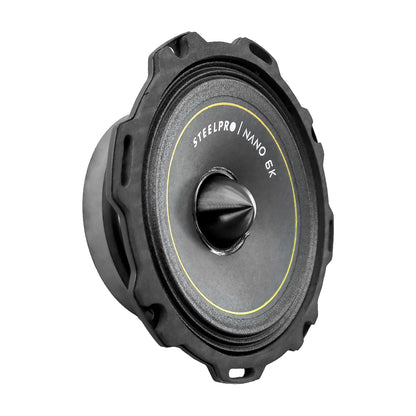Medio Rango Nano 6.5pulg Open Show Alto Spl Steelpro Negro