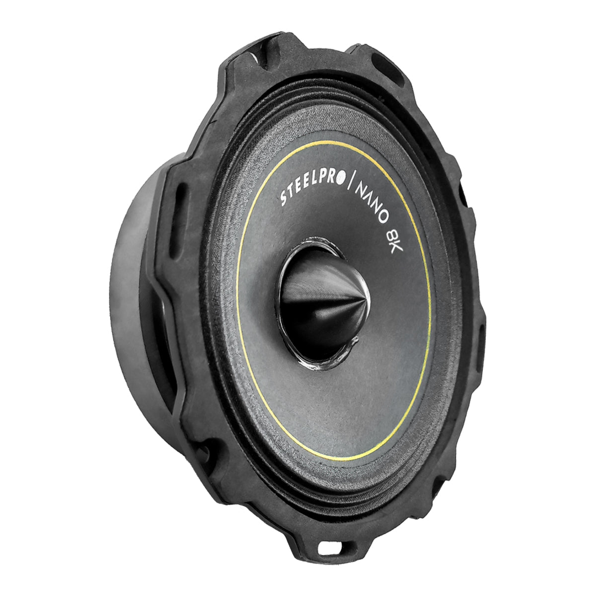 Medio Rango Nano 8pulg Open Show Alto Spl Steelpro Negro
