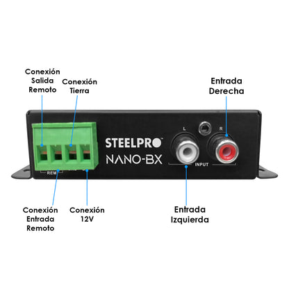 Epicentro Restaurador Digital De Bajos Steelpro Nano-bx 10v