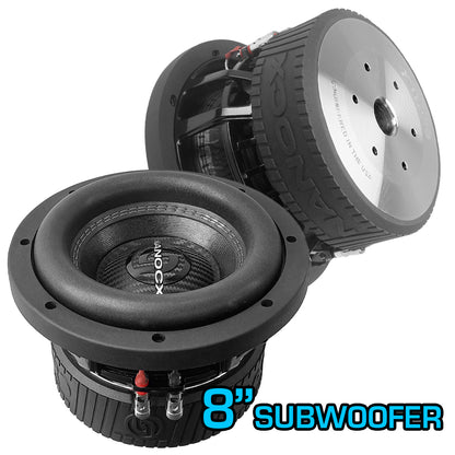 NANO-CX8 Subwoofer 8 PuLG Competencia 4+4 Ohm 2500W Steelpro