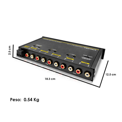 Ecualizador Pre-amp 5 Bandas Efecto Epicentro 9volt Steelpro