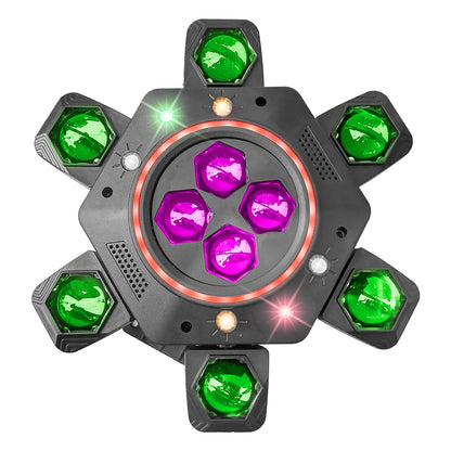 AIRTREK-H Cabeza Robótica Beam Giratorio Led Rgbw Con Laser Steelpro