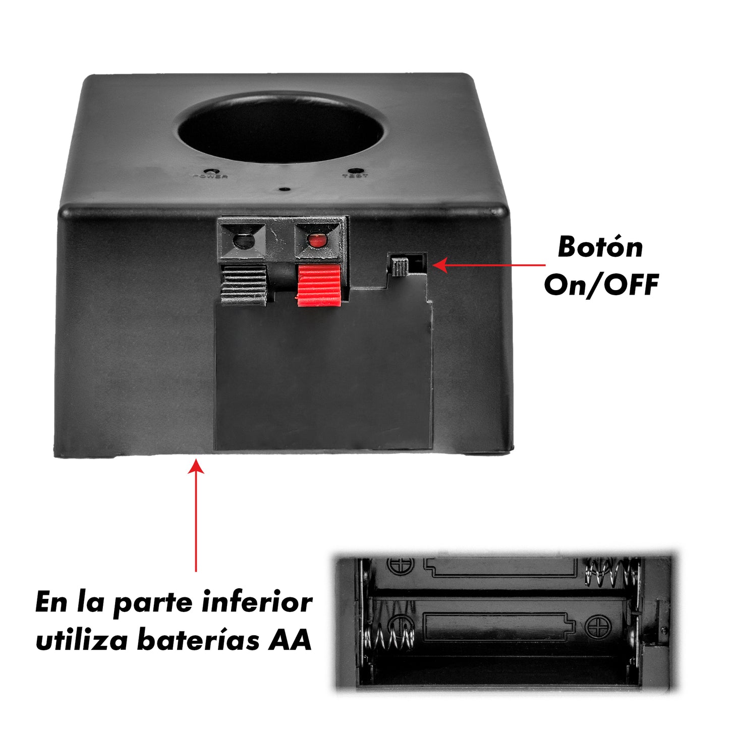 PYRO-4 Sistema De Pirotecnia Inalámbrico 4 Chisperos Steelpro