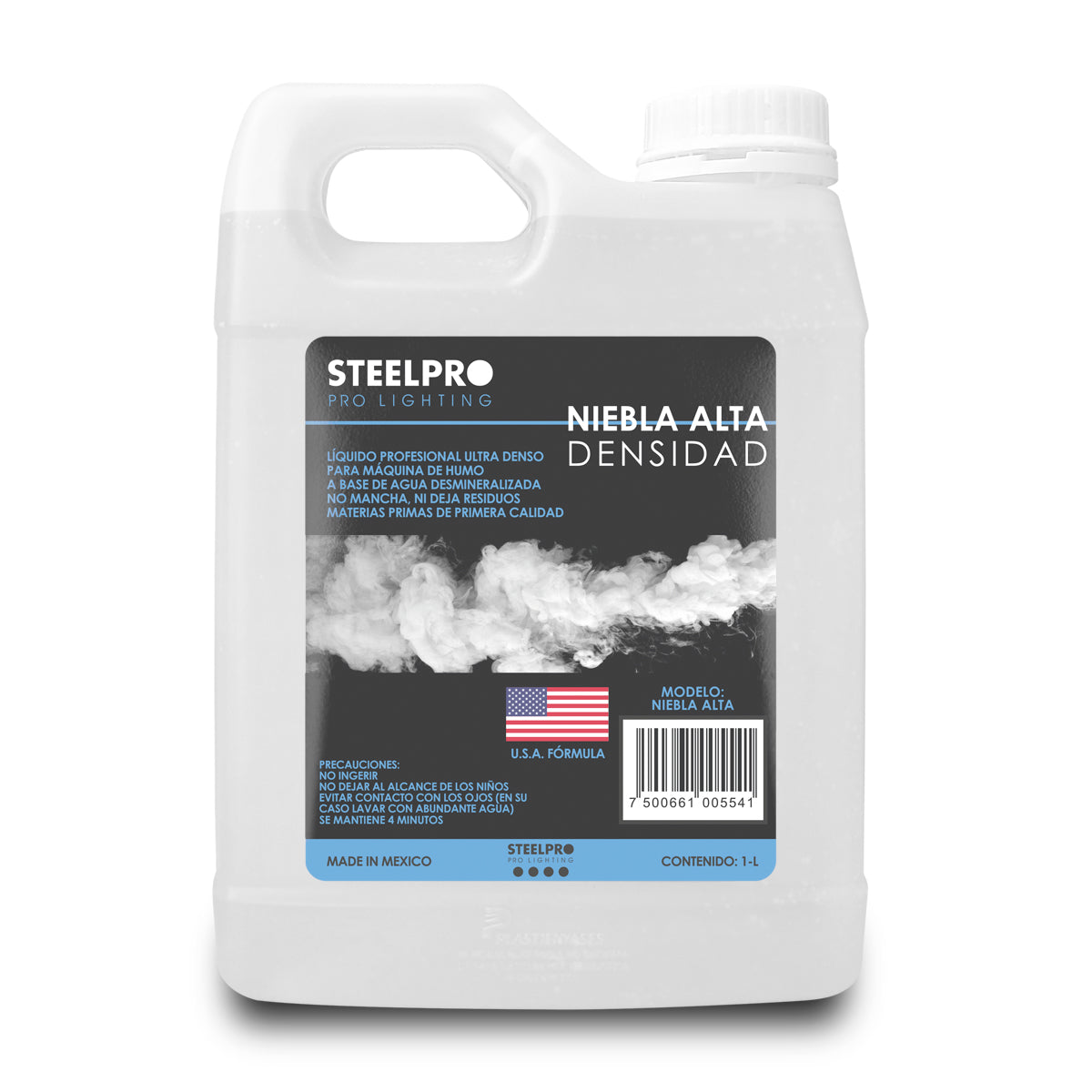 Líquido De Niebla Alta Densidad, 1 Litro, Steelpro Na-1lt