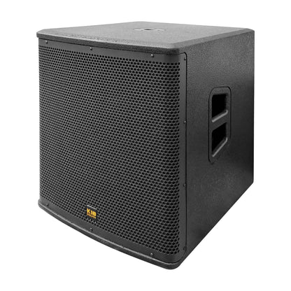 Subwoofer Profesional Dsp 750w Clase D Kronos 18 Steelpro Color Negro