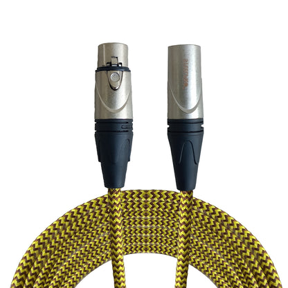 Cable Xlr 10m Balanceado Profesional Macho - Hembra NX-YLL-10M Steelpro
