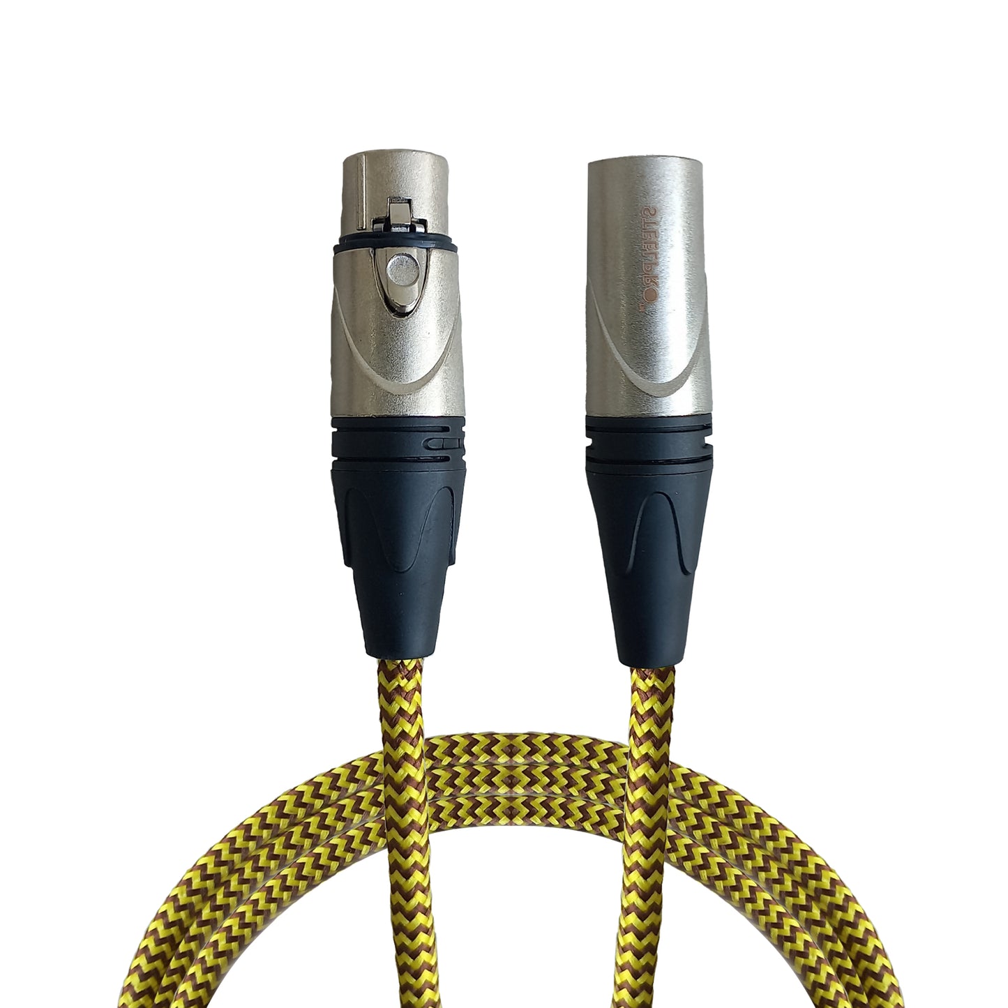 Cable Xlr 2m Balanceado Profesional Macho - Hembra NX-YLL-2M Steelpro