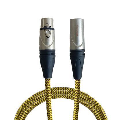 Cable Xlr 2m Balanceado Profesional Macho - Hembra NX-YLL-2M Steelpro