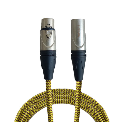 Cable Xlr 3m Balanceado Profesional Macho - Hembra NX-YLL-3M Steelpro