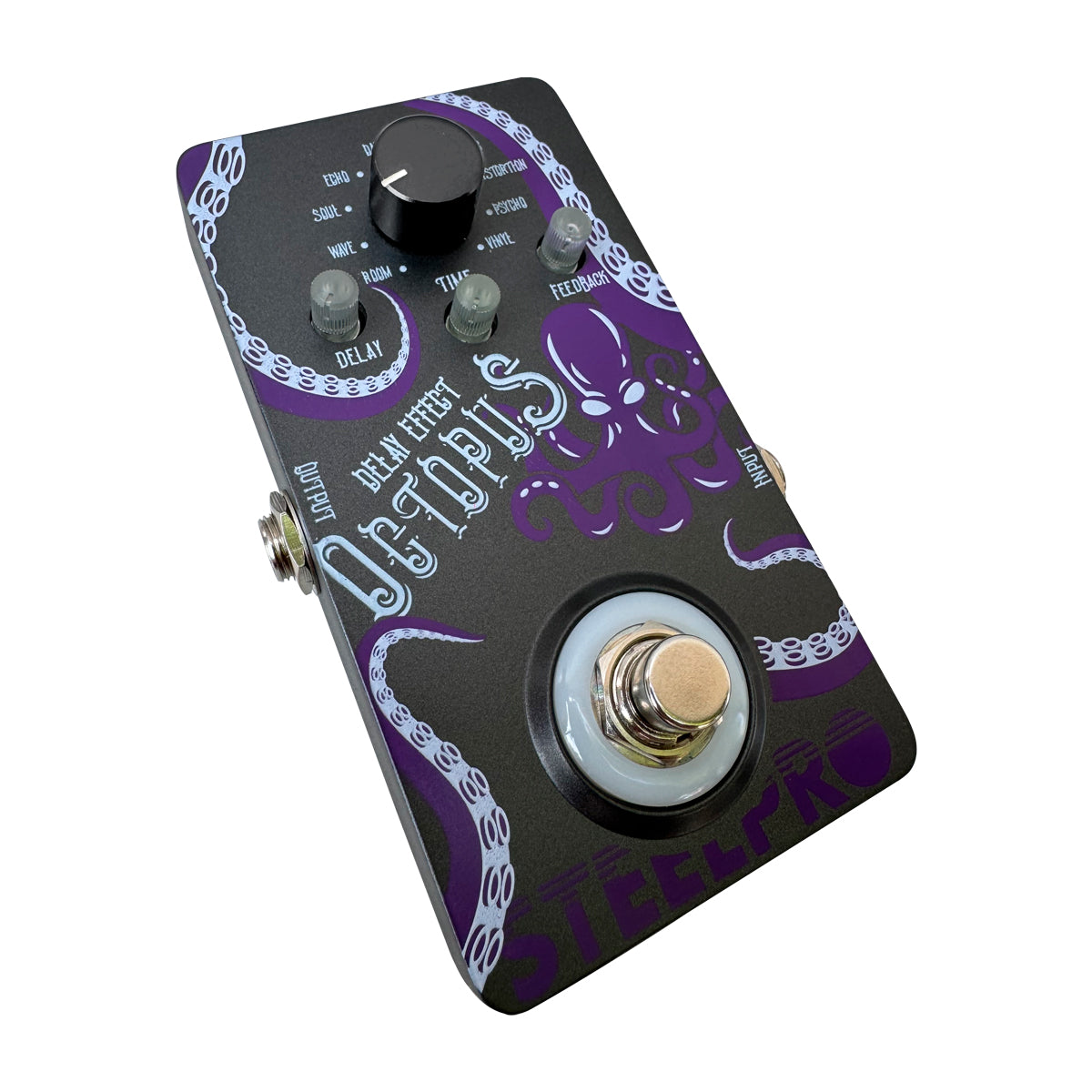 Pedal Para Guitarra Steelpro Octopus Delay Effect 9v