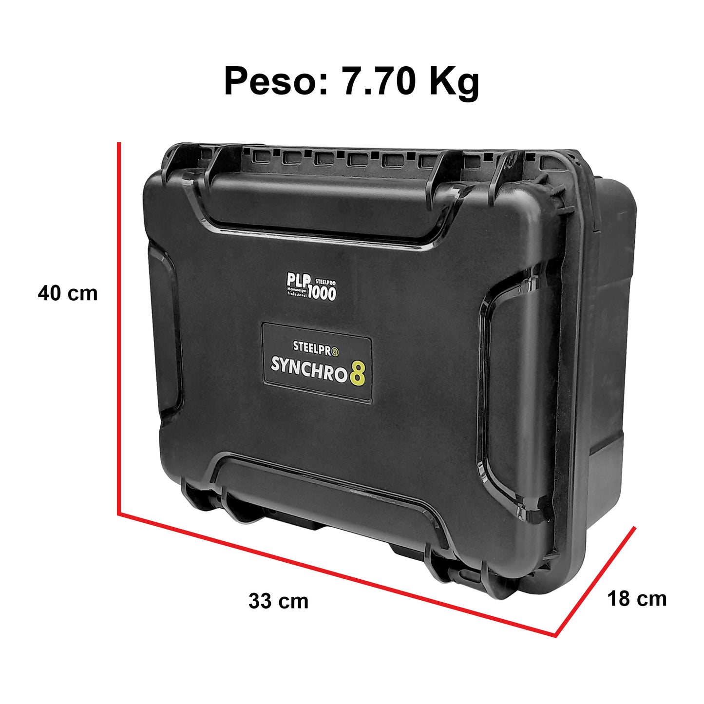 PAK-PLPX4 Kit Profesional 4 Polipastos Eléctricos De Cadena 1 Tonelada Con Controlador Steelpro