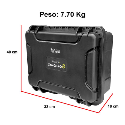 PAK-PLPX4 Kit Profesional 4 Polipastos Eléctricos De Cadena 1 Tonelada Con Controlador Steelpro