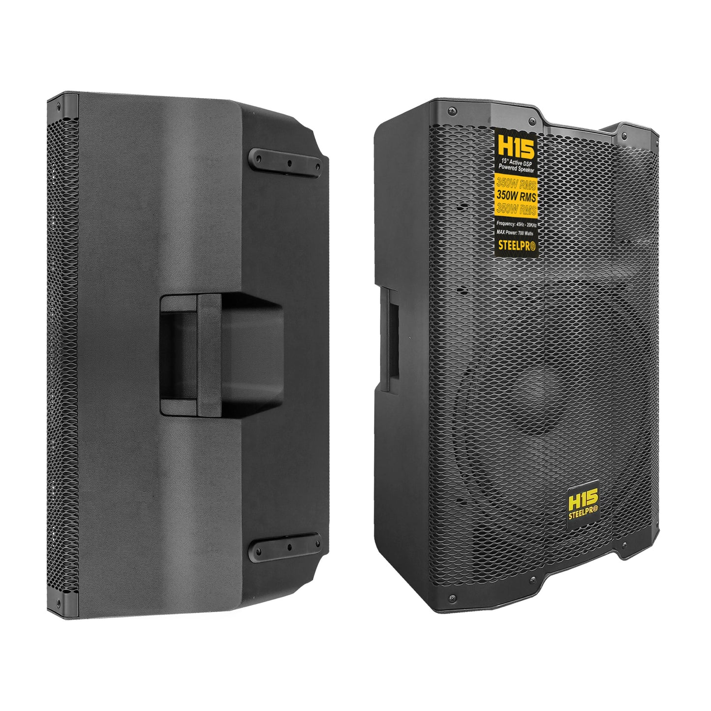 Bafle Profesional 15 Amplificado Dsp 350w Rms H15 Steelpro