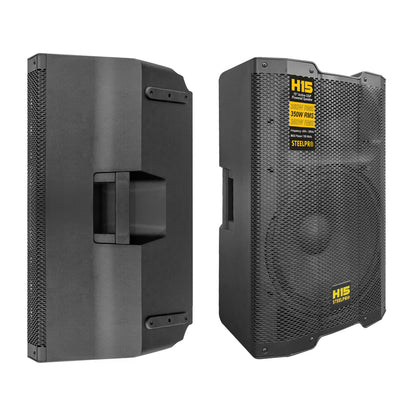 Bafle Profesional 15 Amplificado Dsp 350w Rms H15 Steelpro