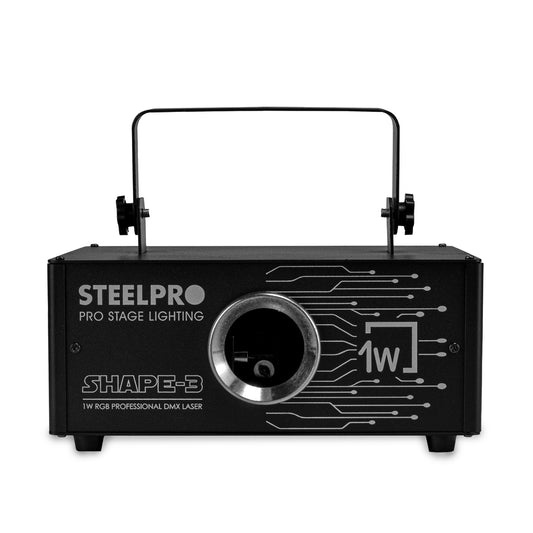 Laser Rgb, 12 Canales Dmx512, Iluminacio Steelpro - Shape-3