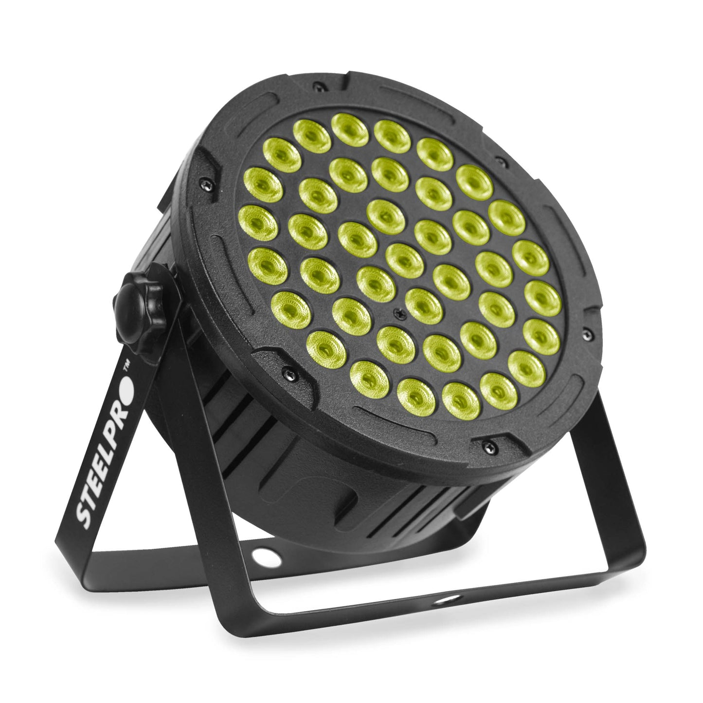 403-MPR Cañón Profesional Parled Wash RGB 40x3w 7 Canales DMX Steelpro