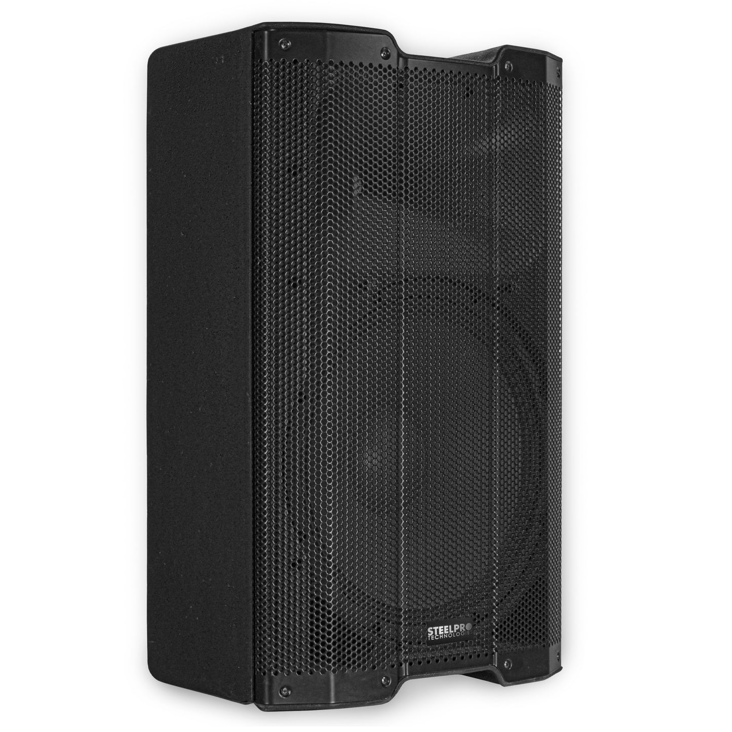 Bafle Amplificado 15 Bluetooth Alta Potencia Horus Steelpro Color Negro