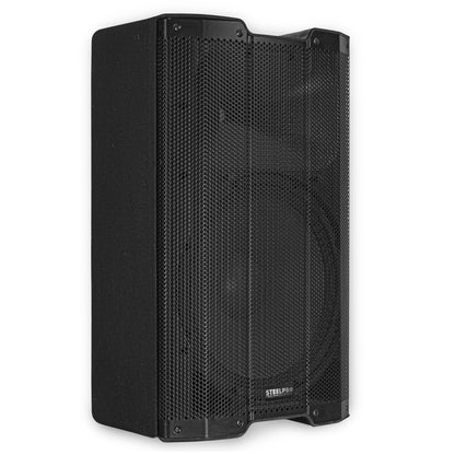 Bafle Amplificado 15 Bluetooth Alta Potencia Horus Steelpro Color Negro