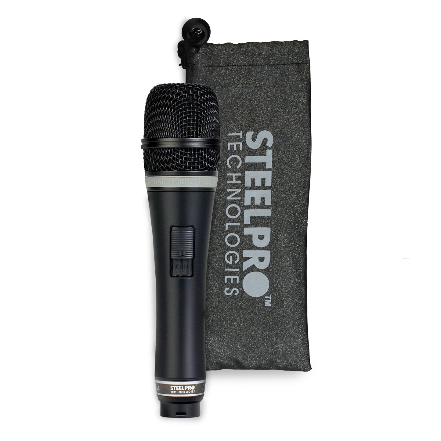 MC-1360 Micrófono Dinámico Profesional Cardioide XLR Para Voz Vocalistas Karaoke Eventos Audio En Vivo Respuesta 50Hz-15000Hz Bobina Móvil Steelpro