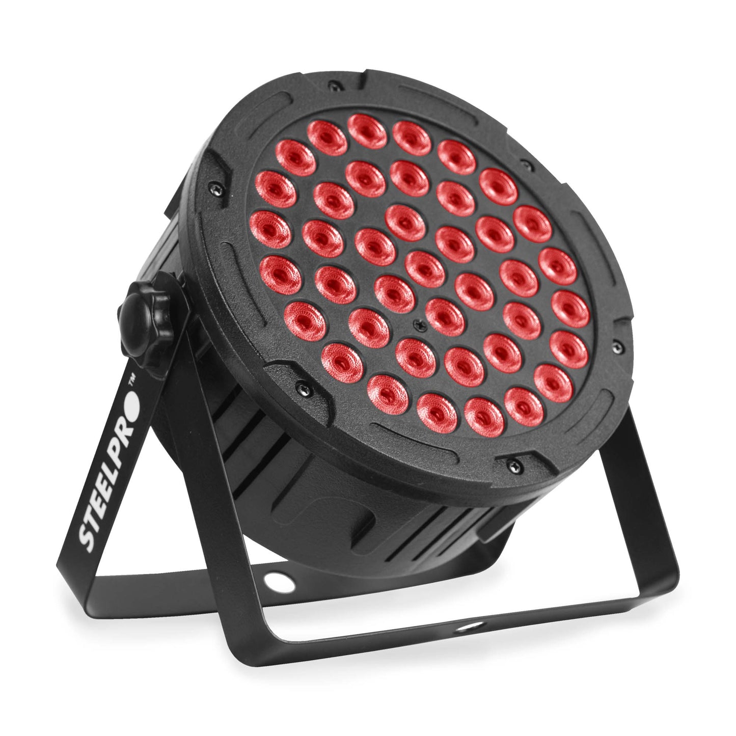 403-MPR Cañón Profesional Parled Wash RGB 40x3w 7 Canales DMX Steelpro