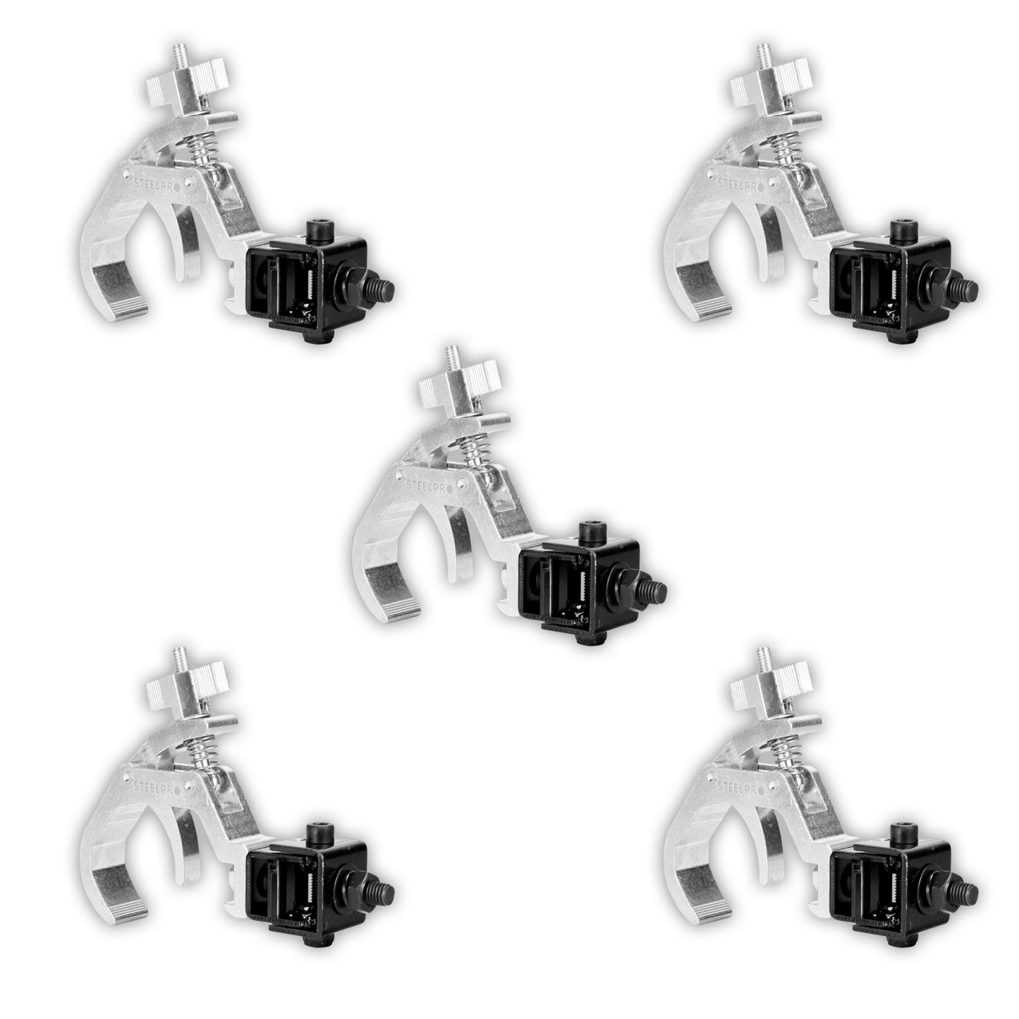 Abrazadera Clamp Hamburgesa De Aluminio Pro Clam Steelpro