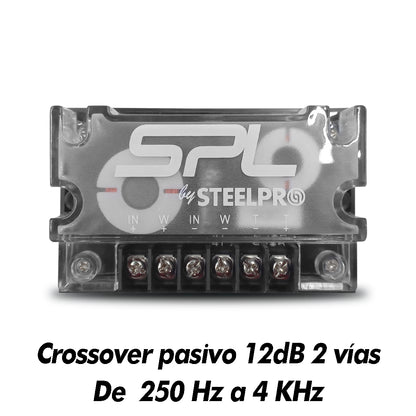 Set De Medios 6.5puLG Steelpro Pro-comp-6 Proshow 300w