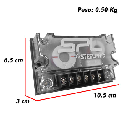 Set De Medios 6.5puLG Steelpro Pro-comp-6 Proshow 300w