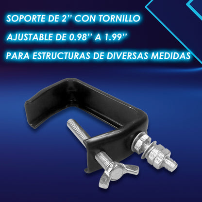 Kit 10 Ganchos Tipo C Ptr Hook Luces Escenario Steelpro