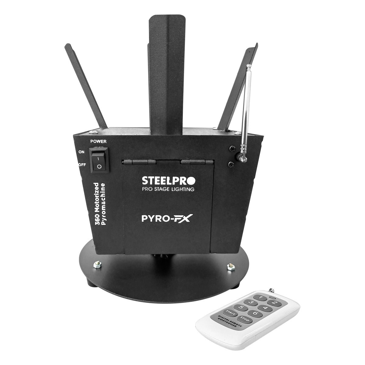 Detonador Pirotecnia Giratorio 360 Inalambrico By Steelpro