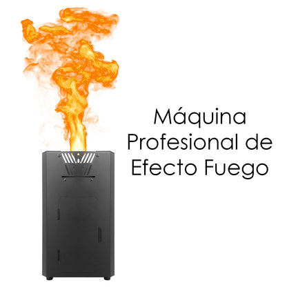 Maquina De Fuego Profesional Pocket Dmx Lanza Llama Steelpro