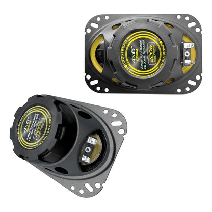 Paquete 4 Bocinas 4x6 Y 4 PuLG Spark Matiz Beat Soundstream