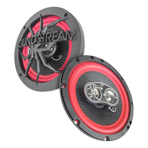 Paquete 4 Bocinas 6.5 Fibra Carbono 4 Vías By Soundstream