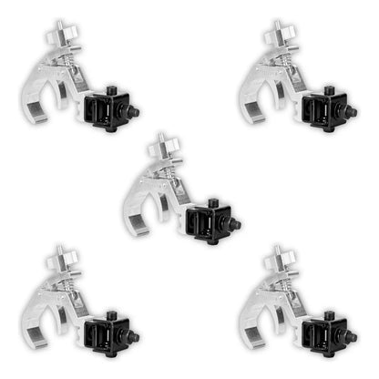Paquete De 5 Clamp Hamburgesa De Aluminio Pro Clam Steelpro