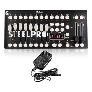 Paquete Dj 4cañones 40x3 + Controlador Exact2000dmx Steelpro