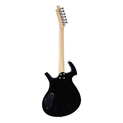 Paquete Guitarra Electrica Jethro Series By Steelpro 039-sk Color Violeta Oscuro Diapasón De Maple Para Diestro