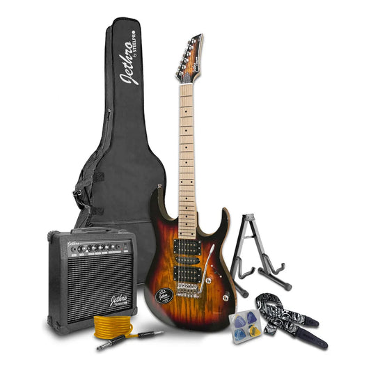 Paquete Guitarra Electrica Jethro Series By Steelpro 041